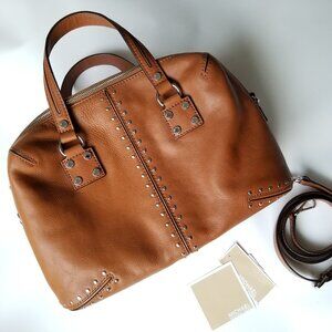 NWOT Michael Kors Astor Satchel in Color Luggage 2010s Reissue